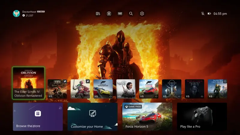 Αναβαθμίζεται το μενού του Xbox (ΦΩΤΟ)