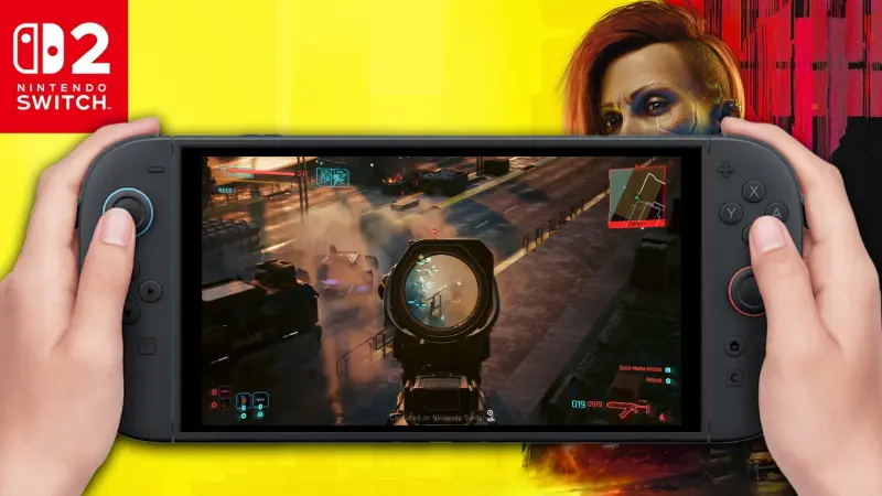 37 λεπτά αδιάκοπου gameplay από το Cyberpunk 2077 του Switch 2