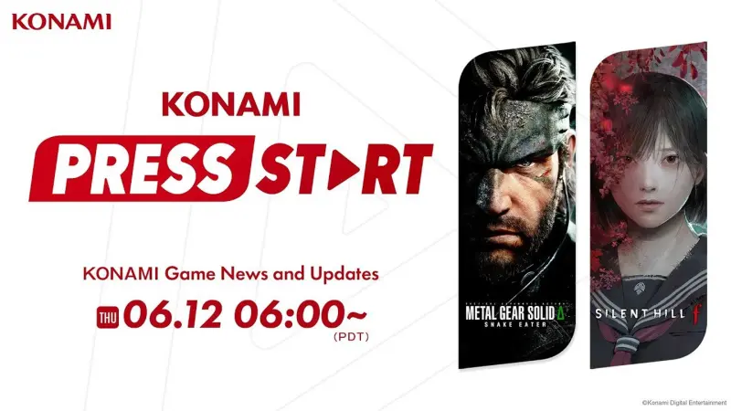 Επίσημο το Konami Press Start με Metal Gear Solid Δ: Snake Eater και Silent Hill f