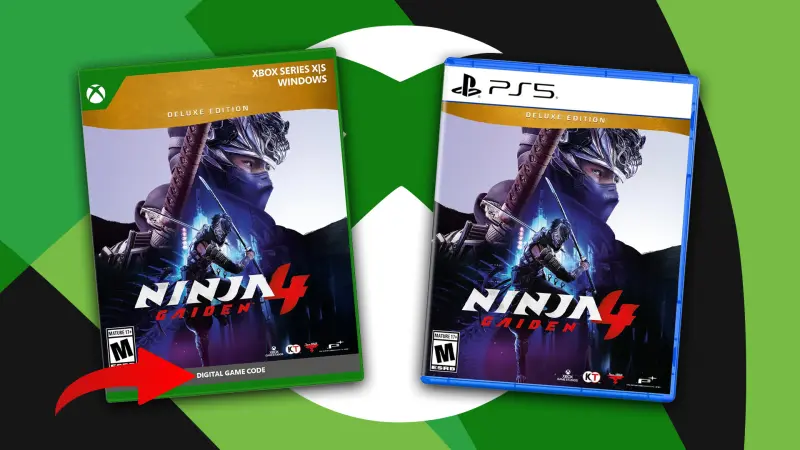 Τίτλοι του Xbox σε πλήρες retail στο PS5, αλλά... μόνο κωδικός στο Xbox Series X