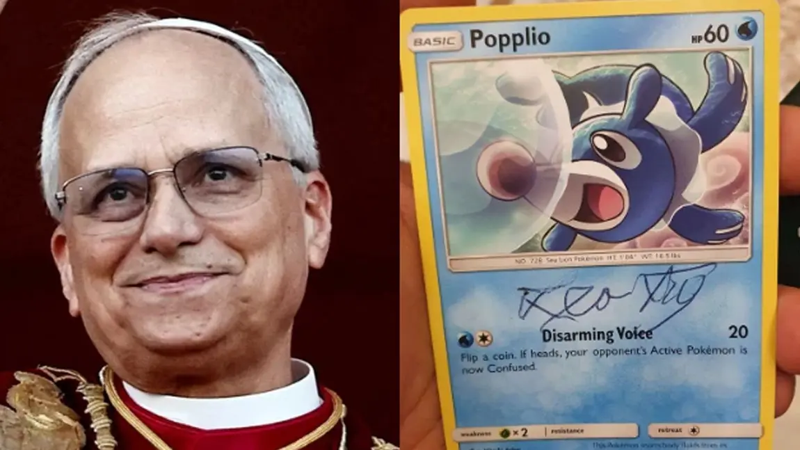 Fan των Pokémon ταξίδεψε μέχρι το Βατικανό και έκανε τον Πάπα να του υπογράψει συλλεκτική κάρτα!