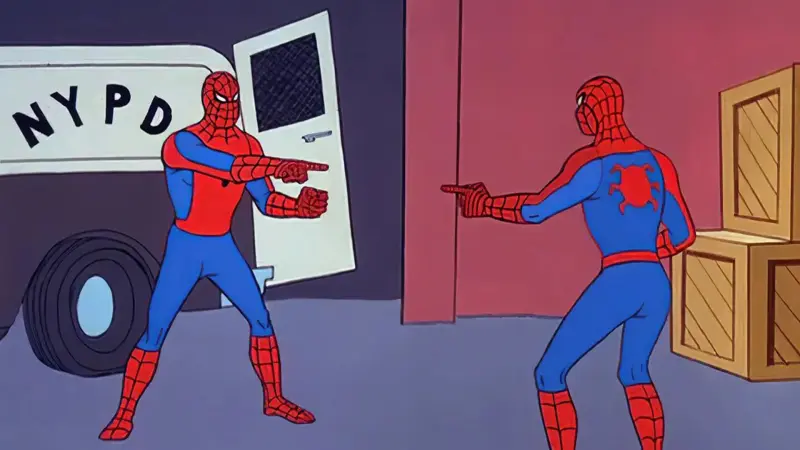 Ed Sheeran και Rupert Grint αναπαριστούν το διάσημο meme του Spider-Man και γίνονται viral