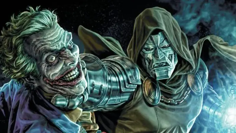 Doctor Doom vs The Joker – Δείτε το επικό artwork από το νέο comic Deadpool/Batman #1 των DC και Marvel!