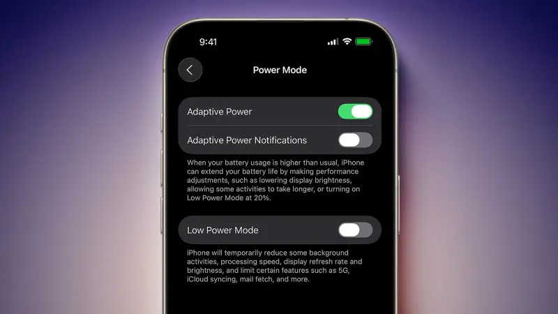 Έχετε θέμα με την μπαταρία στο iPhone; Το iOS 26 φέρνει το Adaptive Power για να σας βοηθήσει!