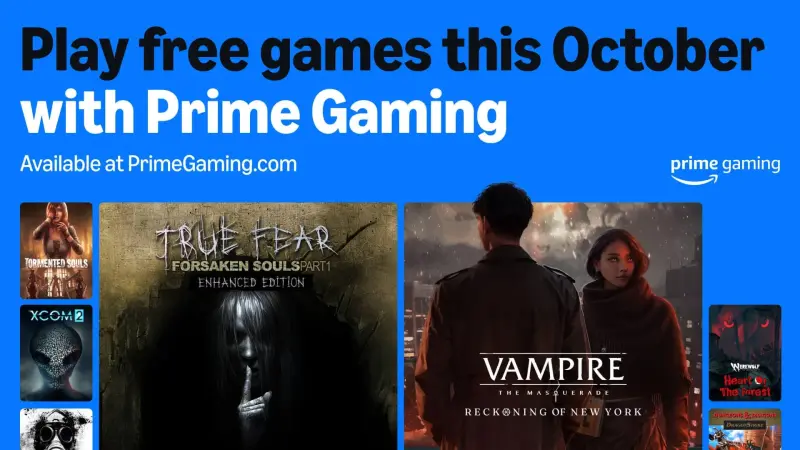 Η Amazon ανακοίνωσε όλα τα “δωρεάν” παιχνίδια για τον Οκτώβριο!