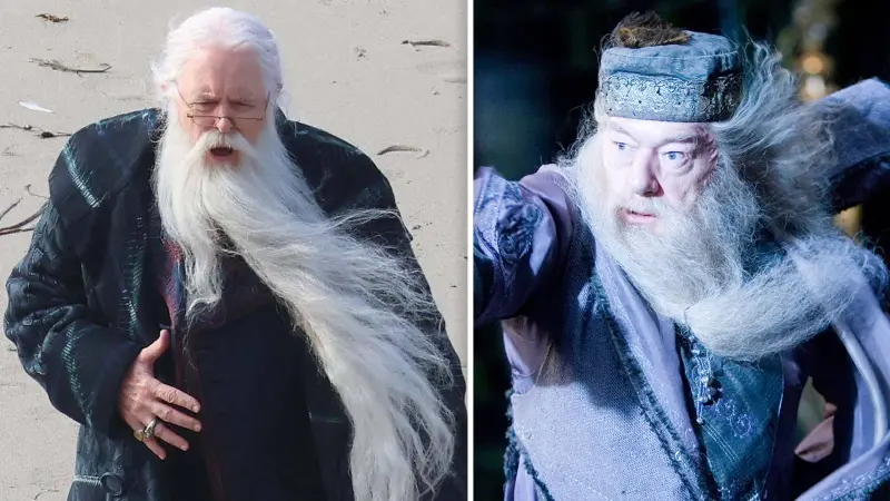 Σειρά Harry Potter: Δείτε τις πρώτες εικόνες με τον John Lithgow ως Albus Dumbledore!