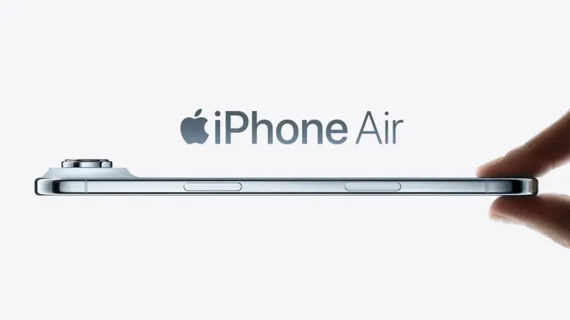 Η Apple μειώνει την παραγωγή του iPhone Air λόγω χαμηλής ζήτησης