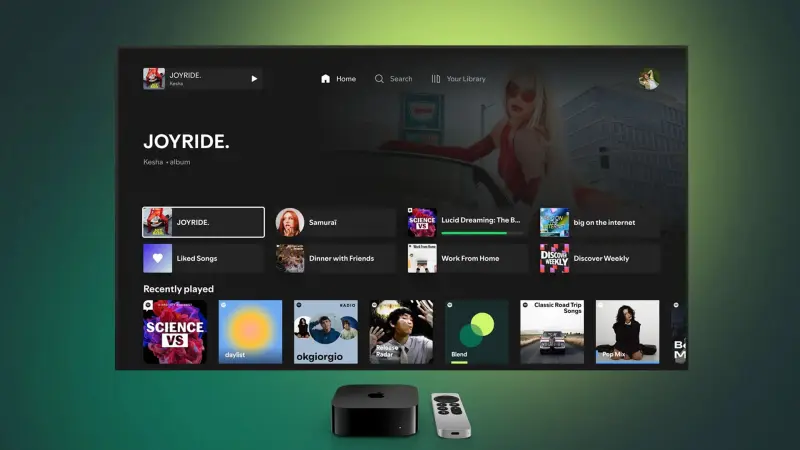 Το Spotify αλλάζει στο Apple TV!