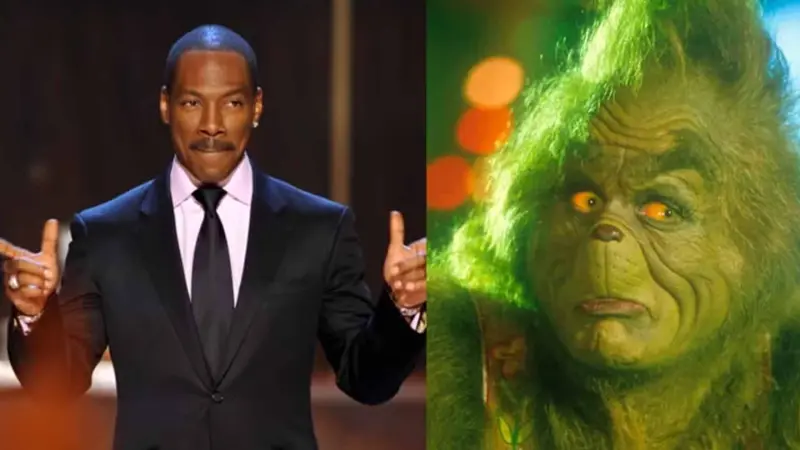 Η συλλεκτική φωτογραφία των Eddie Murphy και Jim Carrey από τα παρασκηνία