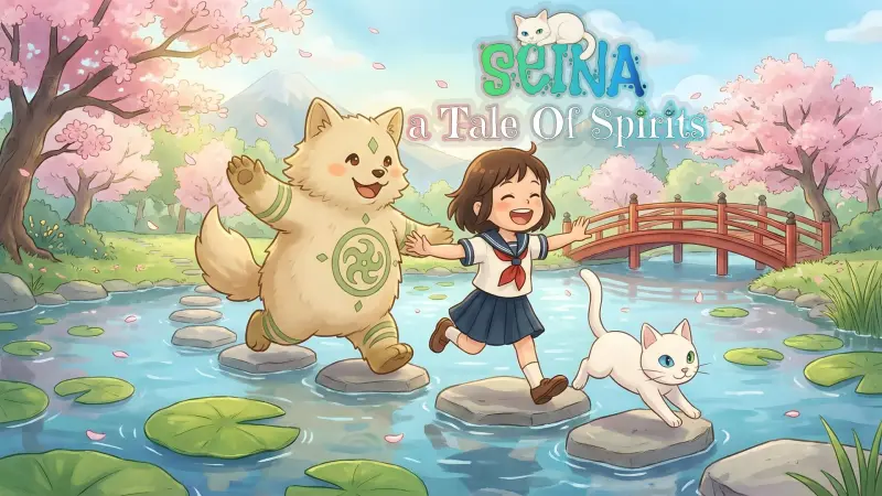 Seina: A Tale of Spits: Γνωρίστε τον παραμυθένιο ελληνικό τίτλο που εμπνέεται από Ιαπωνία
