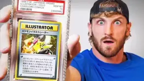 Ο Logan Paul βγάζει σε δημοπρασία την Pokémon κάρτα των $5,3 εκατομμυρίων