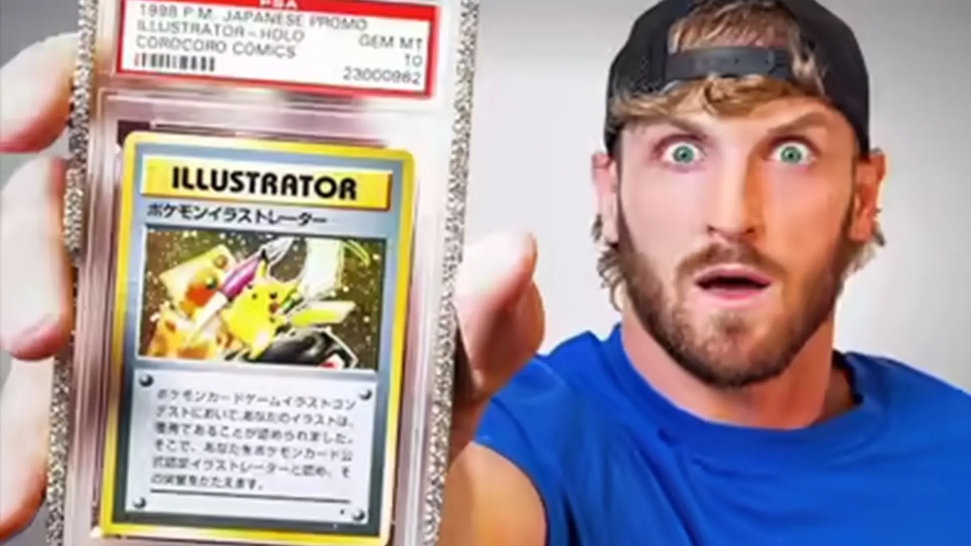 Ο Logan Paul βγάζει σε δημοπρασία την Pokémon κάρτα των $5,3 εκατομμυρίων