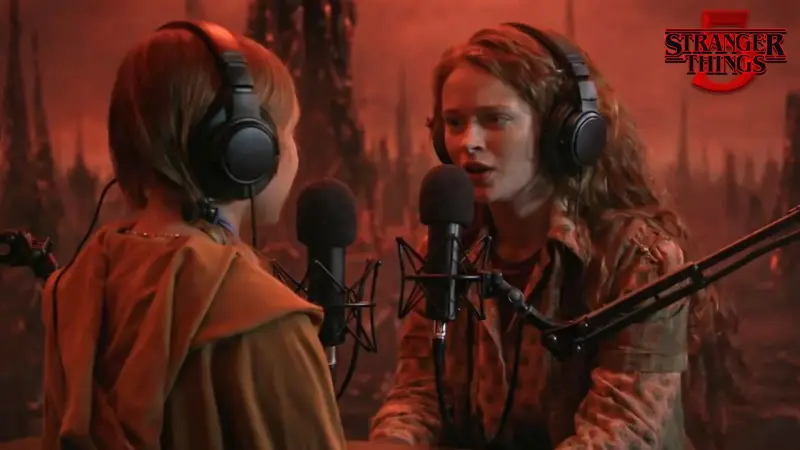 Stranger Things 5: «Γυρίζουμε Podcast;» – Η Sadie Sink τρολάρει τη σκηνή της Max