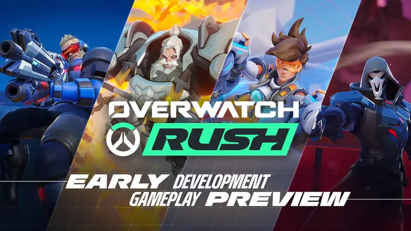Η Blizzard ανακοίνωσε το Overwatch Rush (ΒΙΝΤΕΟ)