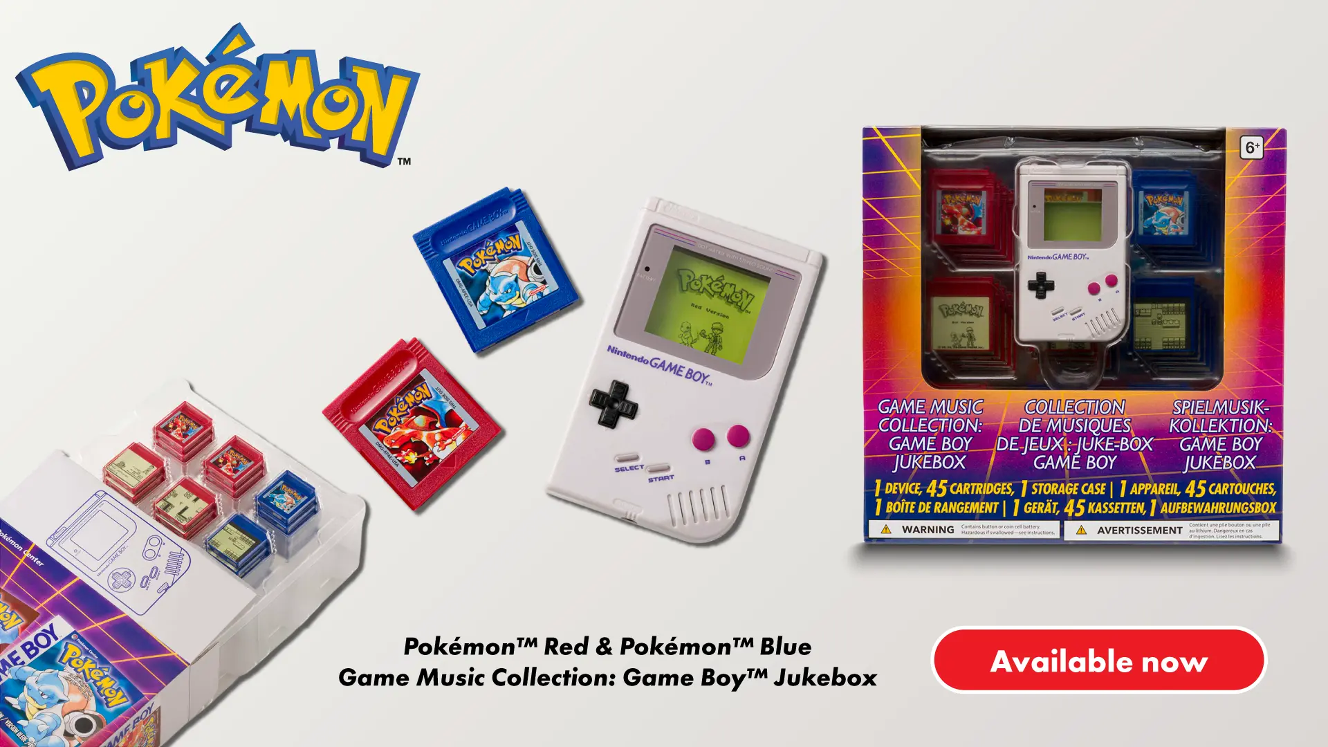 Έρχεται ένα mini Game Boy που θα παίζει μουσική από παιχνίδια Pokémon