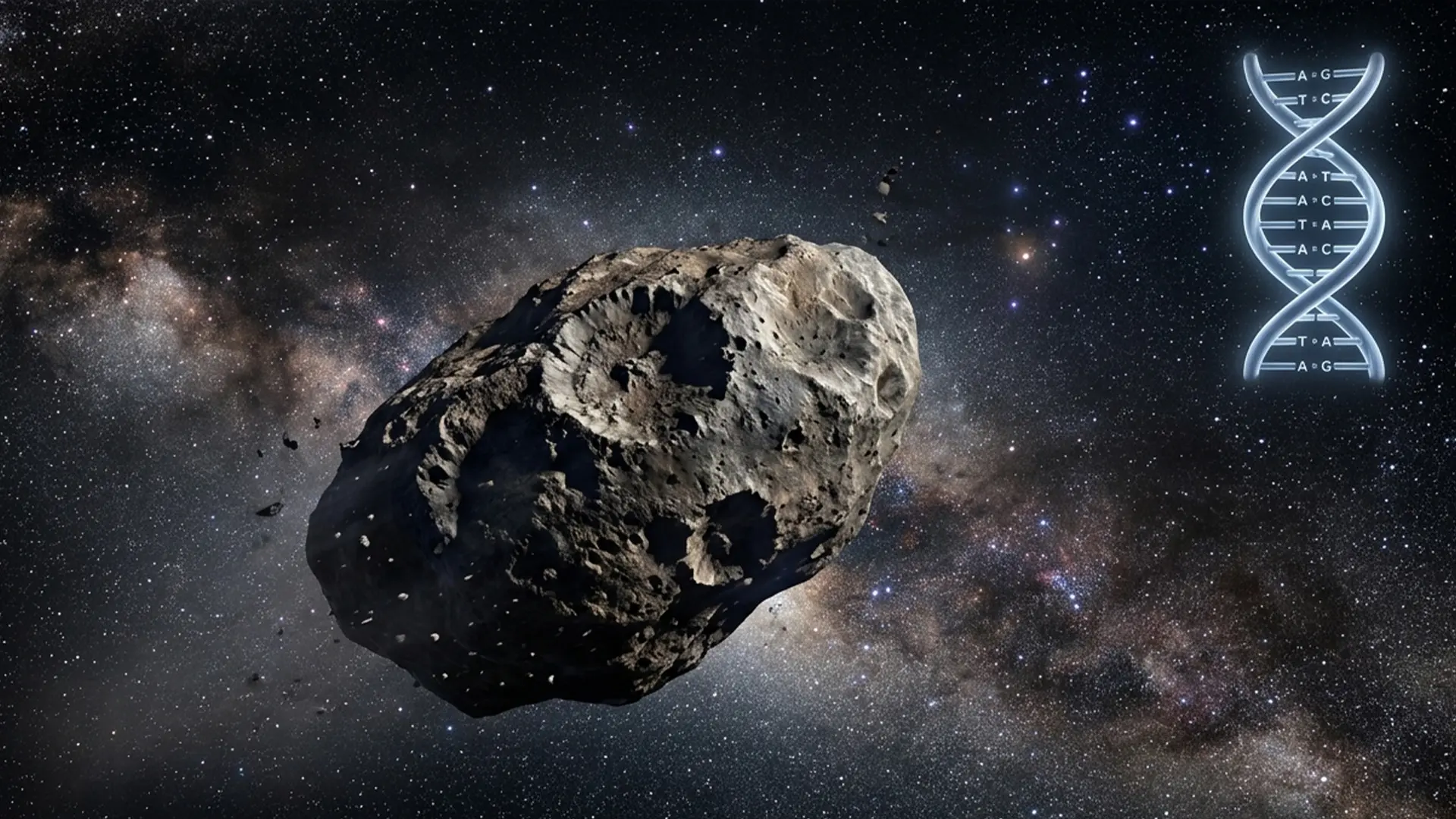 Αστεροειδής Ryugu: Βρέθηκαν και τα 5 δομικά στοιχεία του DNA πάνω του