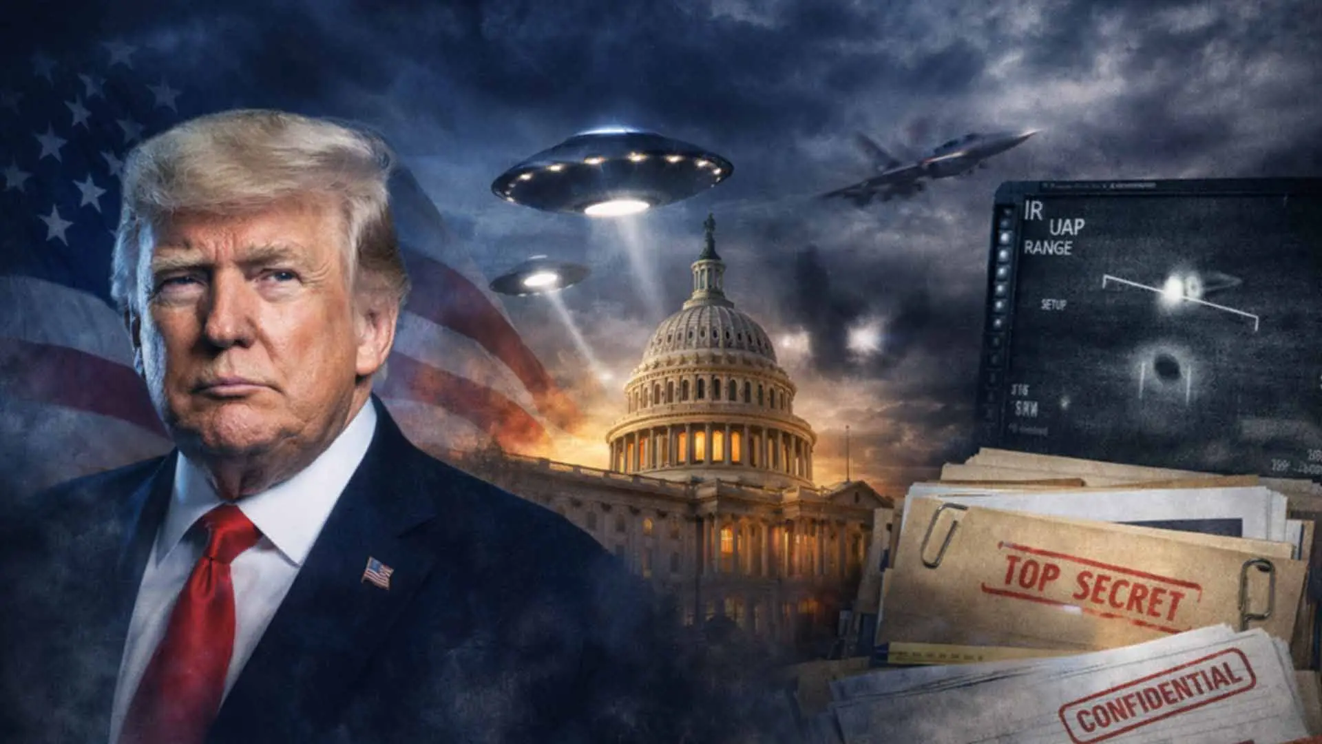 Οι ΗΠΑ κατοχυρώνουν το aliens.gov εν μέσω πιέσεων για αποκαλύψεις