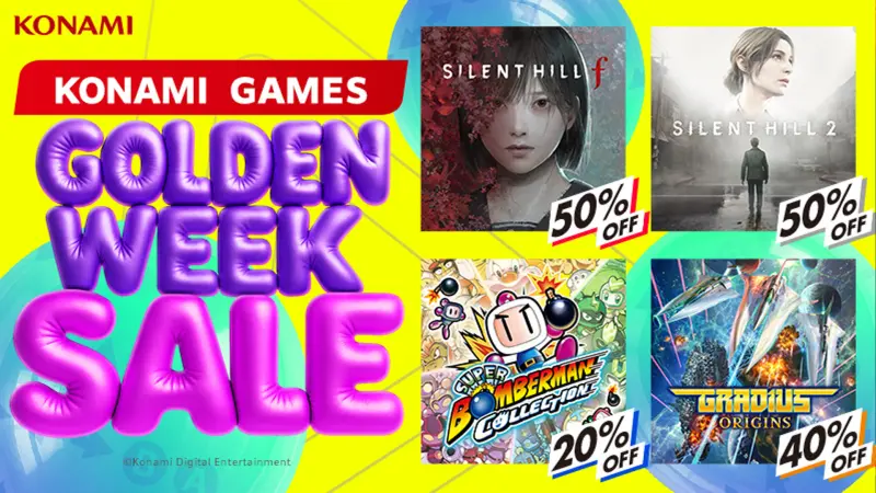 Ξεκίνησε η “χρυσή εβδομάδα” για την Konami με φανταστικές εκπτώσεις