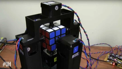 Ρομπότ λύνει τον κύβο του Rubik σε ένα δευτερόλεπτο