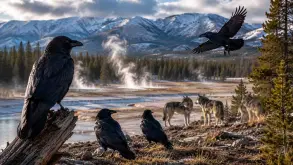 Τα κοράκια του Yellowstone αποδείχθηκαν πιο έξυπνα απ’ όσο νομίζαμε