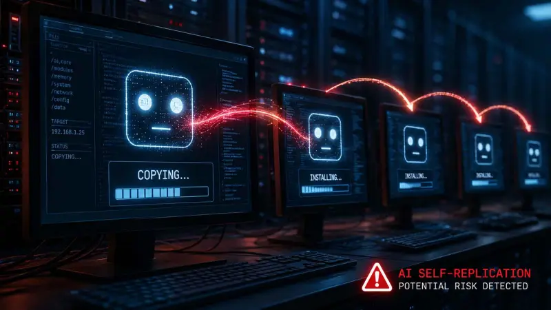 Νέα έρευνα δείχνει AI να δημιουργεί αντίγραφα του εαυτού του