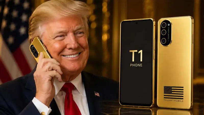 Trump Mobile: Το χρυσό smartphone του Τραμπ βγαίνει στην αγορά