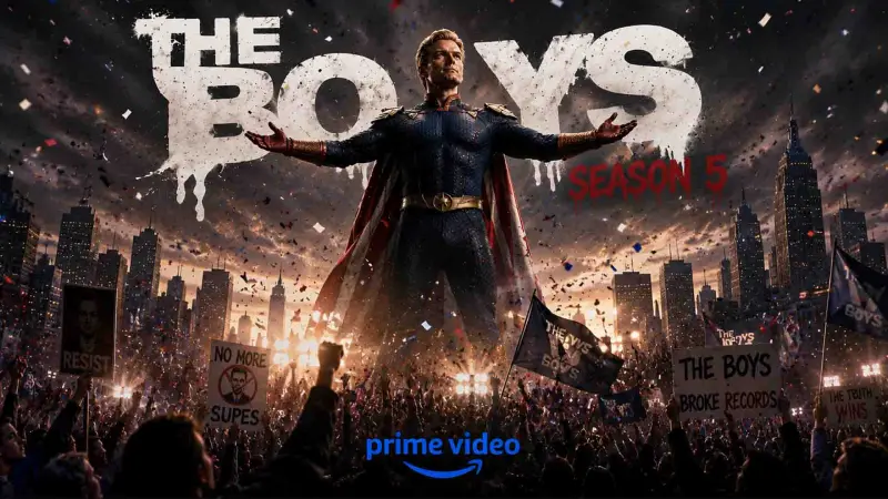 The Boys Season 5: Η τελευταία σεζόν της δημοφιλούς σειράς γράφει ιστορία στο Prime Video