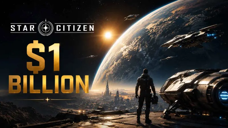 Το Star Citizen ξεπέρασε το 1 δισ. δολάρια σε crowdfunding
