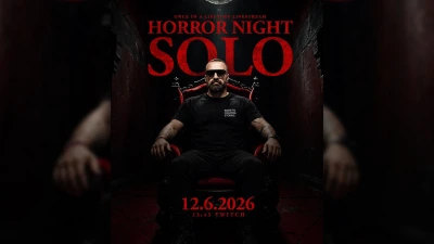 HORROR NIGHT SOLO LIVESTREAM | Παρασκευή 12 Ιουνίου στο Twitch