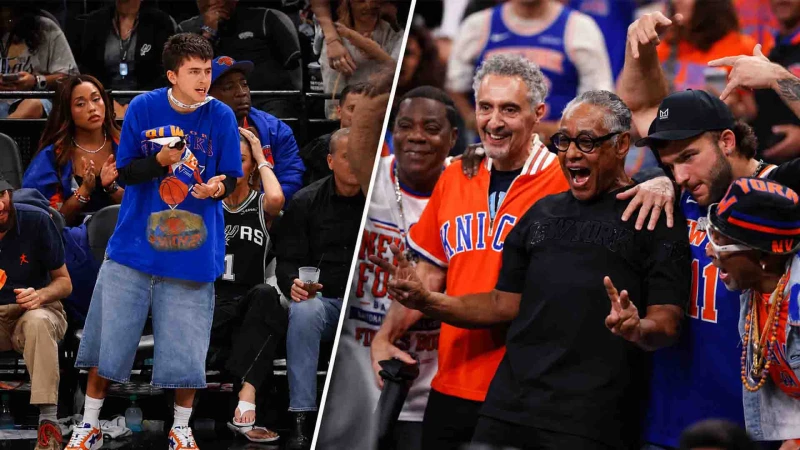 NBA: Οι διάσημοι που έζησαν από κοντά την ιστορική νίκη των Knicks (ΕΙΚΟΝΕΣ)