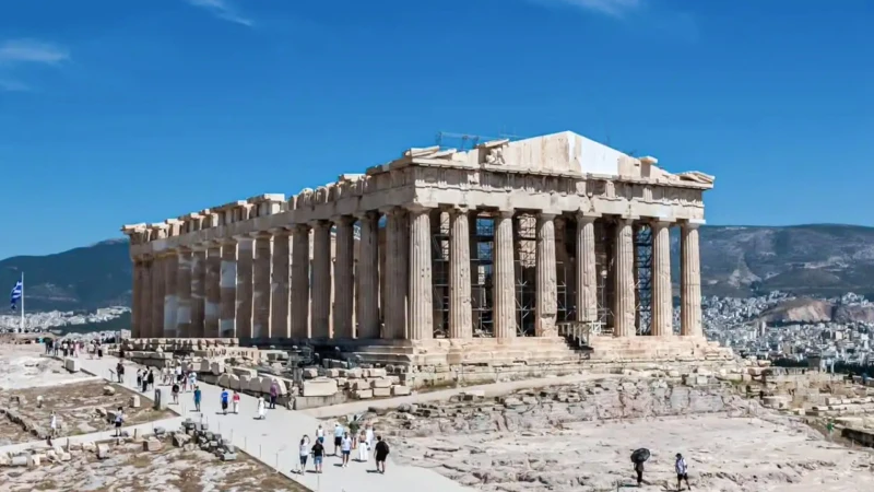 Ο Παρθενώνας όπως παλιά: Ολοκληρώθηκε το δυτικό αέτωμα για πρώτη φορά μετά από 220 χρόνια! (ΒΙΝΤΕΟ)