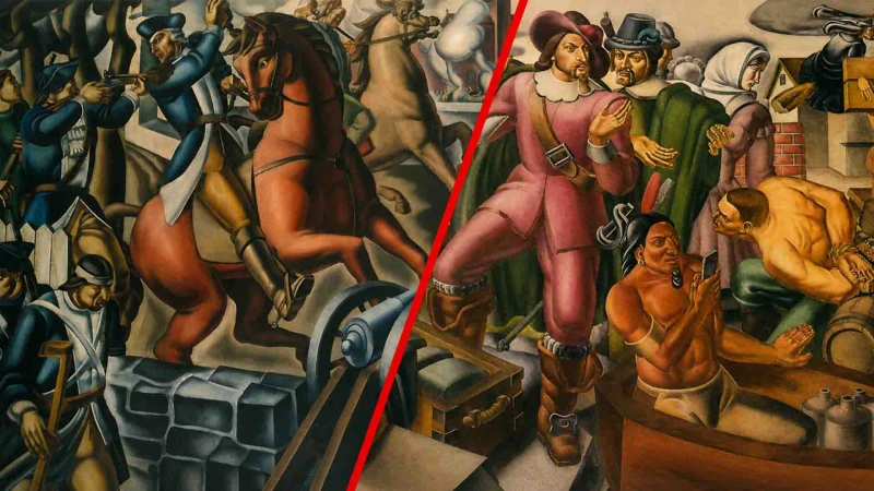 Πίνακας του 1937 έγινε viral επειδή κάποιοι είδαν ένα κινητό