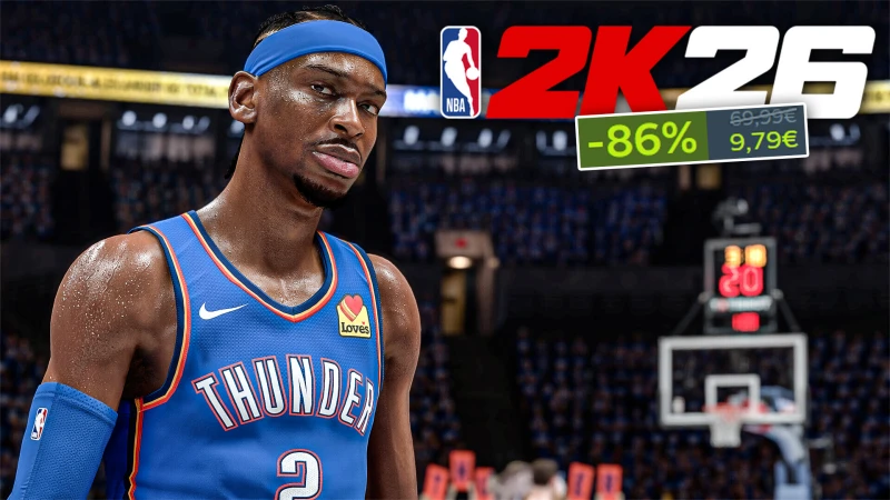 Στα €9,79 το NBA 2K26 στο Steam!