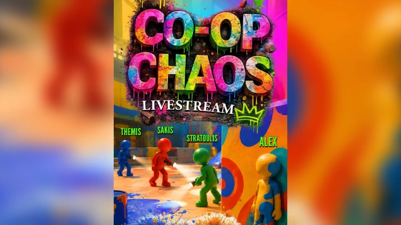 Co-op Chaos Livestream | Παρασκευή 3 Ιουλίου 2026