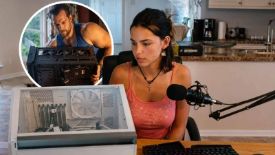 Η σταρ του Obsession έφτιαξε το gaming PC της ακολουθώντας το παράδειγμα του Henry Cavill