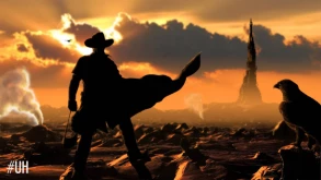 Οι Idris Elba και Matthew McConaughey στην ταινία The Dark Tower