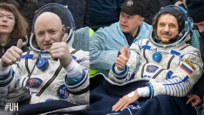 Kelly και Kornienko επέστρεψαν στη Γη μετά από ένα χρόνο στο διάστημα