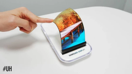 Η Samsung επιδεικνύει τις ελαστικές οθόνες της