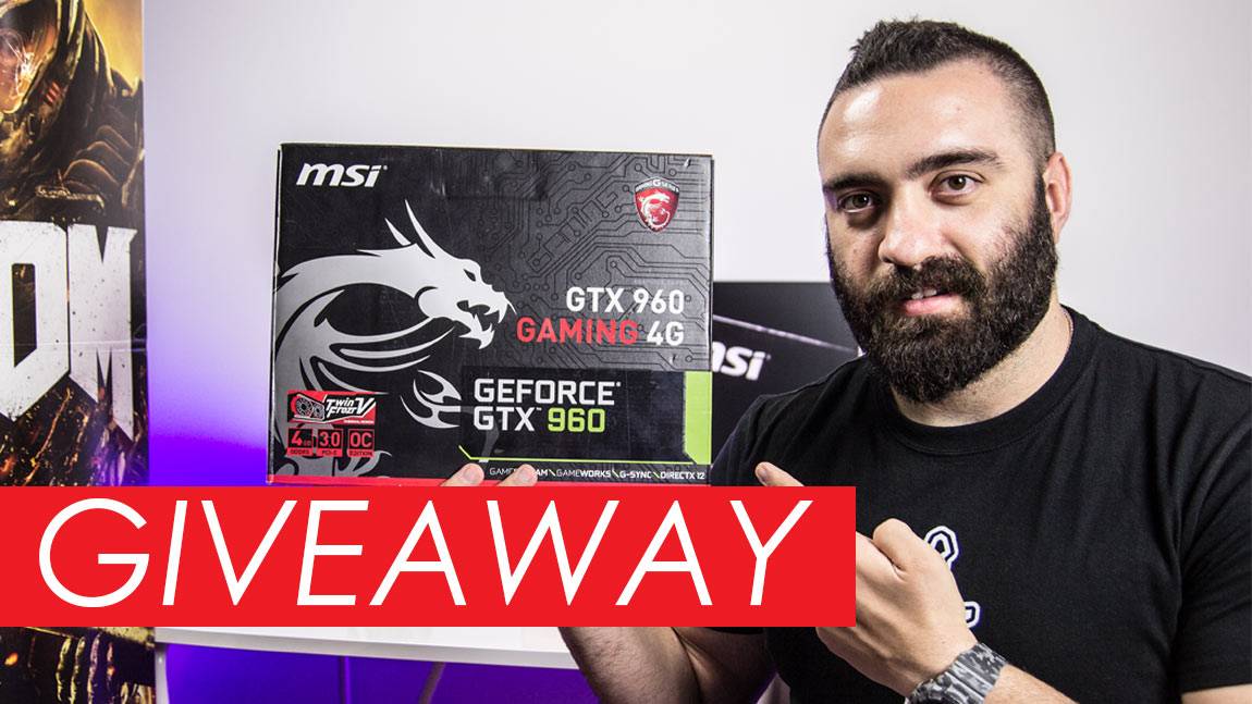 Διαγωνισμός MSI GTX 960 Gaming 4G!