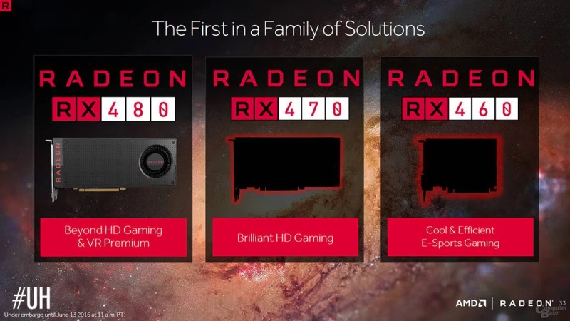 H AMD επιβεβαιώνει τις προδιαγραφές των RX 470 και RX 460