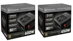 Η Thermaltake κυκλοφόρησε τα Toughpower SFX 600W και 450W τροφοδοτικά της