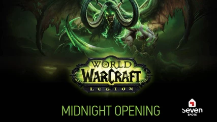 World of Warcraft Legion - Midnight Opening στα Seven Spots
