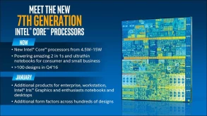 Ντεμπούτο για την 7η γενιά επεξεργαστών της Intel