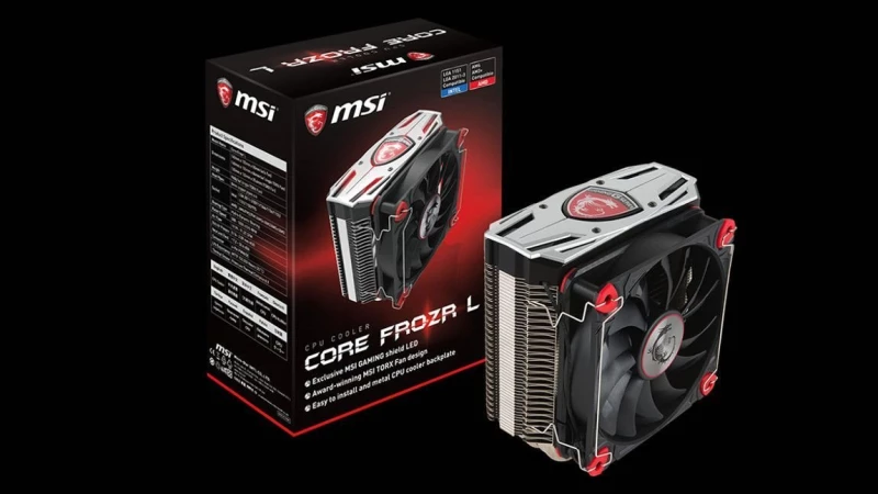 Κυκλοφορεί η Core Frozr L ψύκτρα της MSI