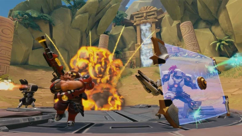Ο Stone Keep χάρτης του Paladins: Champions of the Realm
