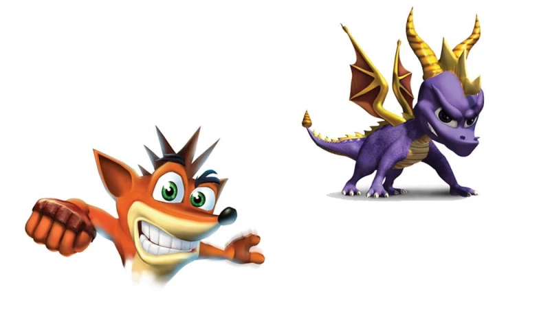 Πιθανή η επιστροφή του Crash Bandicoot και του Spyro