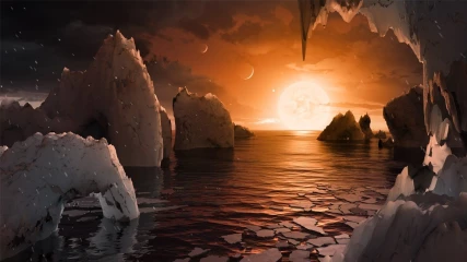 NASA: Βρέθηκαν επτά κατοικήσιμοι πλανήτες στο μέγεθος της Γης