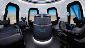 Blue Origin: Μια πρώτη ματιά στο εσωτερικό του New Shepard