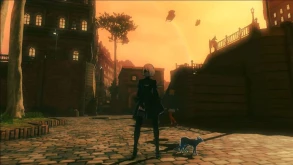 Η 2B του NieR: Automata στο Gravity Rush 2