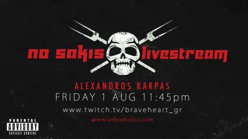 No Sakis Live Stream!